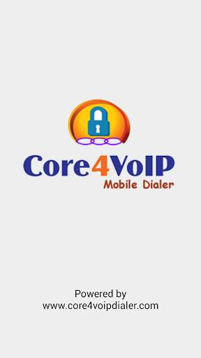 Core4VoIP Mobile Dialer screenshot 1