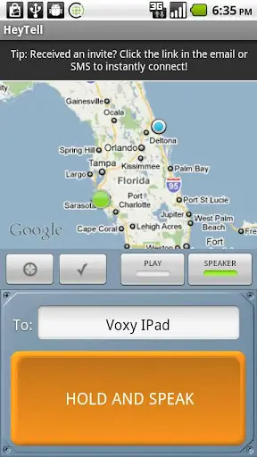 HeyTell screenshot 1