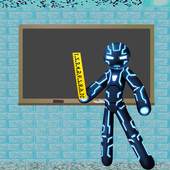 Black Stickman Iron Math teacher Mafia Gangstar 13.0
