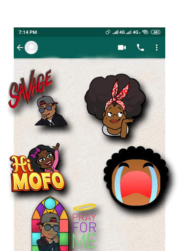 Best African Stickers   STICKER MAKER screenshot 1