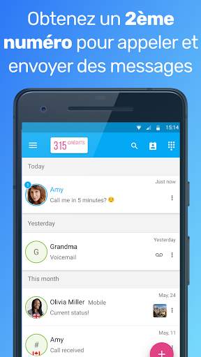 Text Me - SMS & Appels screenshot 1