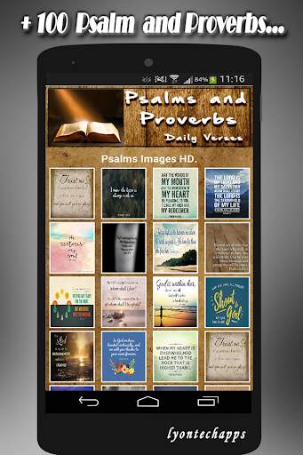 🙏 Psalms and Proverbs Daily Verses with Faith 🙏 screenshot 2