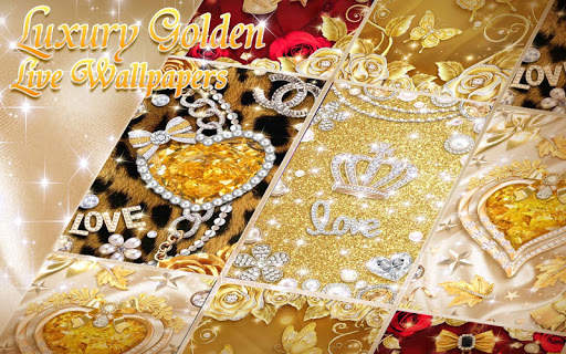 Luxury Golden Live Wallpaper screenshot 5