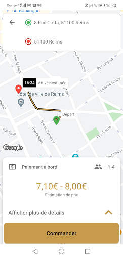 Les Taxis de Reims screenshot 2