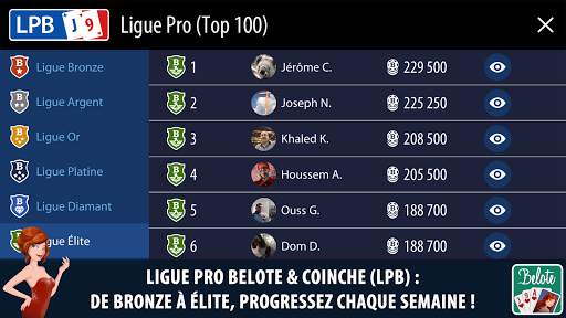 Belote & Coinche Multijoueur screenshot 3