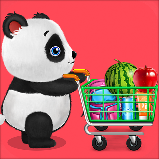 Panda Supermarket Shop - Fun Shopping Mania icon