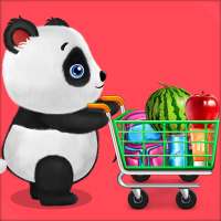 Panda Supermarket Shop - Fun Shopping Mania icon
