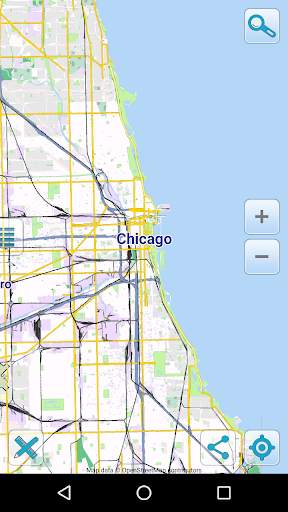 Map of Chicago offline screenshot 1