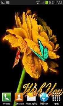 Bird Flower Live Wallpaper screenshot 1