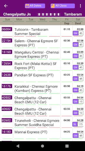Chennai Trains screenshot 4