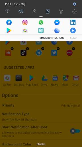 Notification shortcuts -free screenshot 7