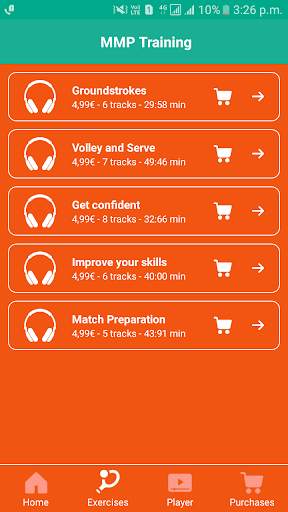 Tennis with Music - your personal tenniscoach screenshot 2
