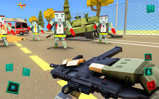 Zombie Pixel Warrior 3D- The Last Survivor screenshot 13