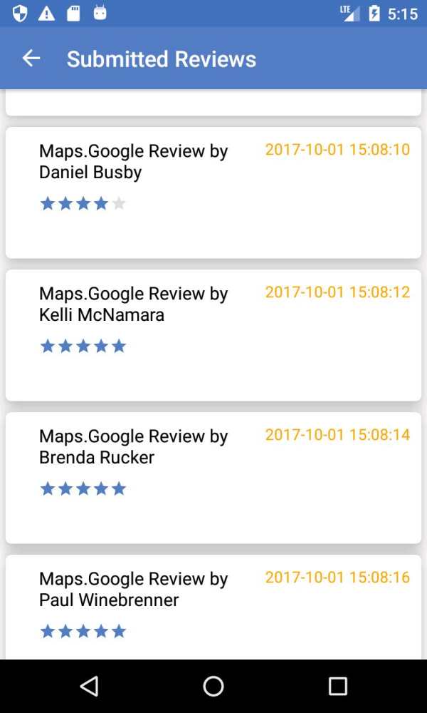 Online Review Manager स्क्रीनशॉट 7