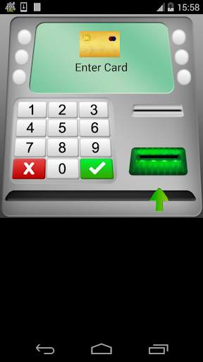 ATM cash and money simulator game 2 screenshot 1