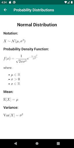 Probability Distributions скриншот 3