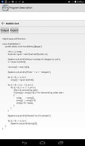 Java Programs App скриншот 9