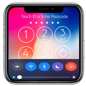 ilockscreen for iphone X / style ios 11 icon