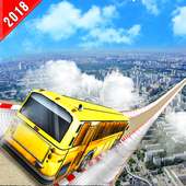 Mega Ramp Impossible Bus Stunt 3D Crazy Challenge logo