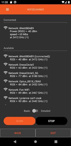 WiFi Scanner screenshot 2