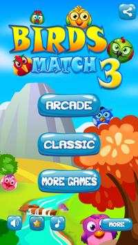 Birds Match 3 स्क्रीनशॉट 2