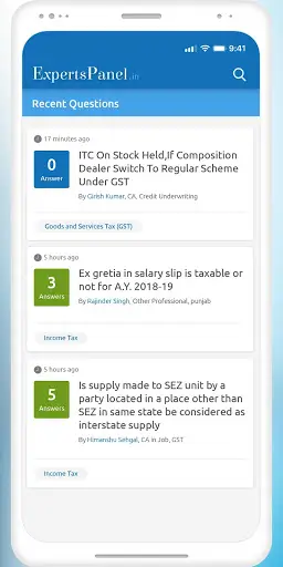 Experts Panel screenshot 2