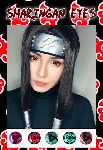 Real Sharingan Eyes Camera Photo Editor screenshot 1