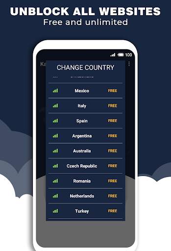 Kancil VPN - Free Unlimited VPN & Secure Proxy screenshot 2