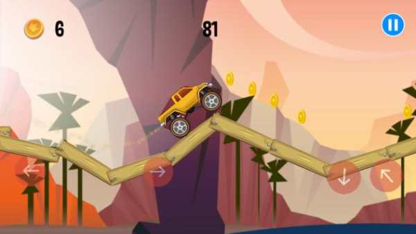 Monster Truck Hill Racing Game screenshot 16