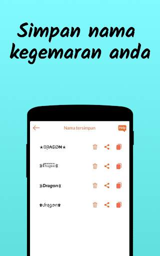 Nama samaran Pencipta screenshot 5