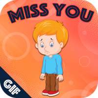 Miss You GIF : Miss You Stickers For WhatAapp