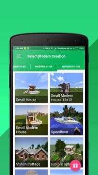 Modern Builder for Minecraft pe screenshot 4
