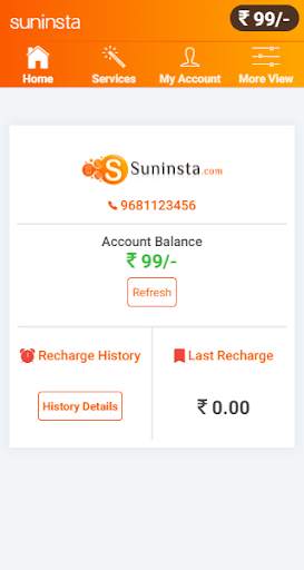 Suninsta - Recharge & Bill Pay скриншот 2