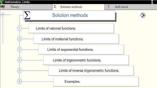 Math. Limits screenshot 10