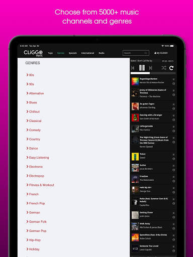 CLiGGO MUSIC – Free Music & Radio App screenshot 10