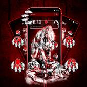 Red Wolfblood Launcher Theme 1.1.2