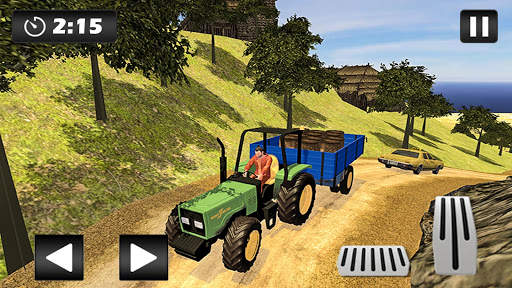 Offroad Hill Tractor 2020: 3D Driving Transport screenshot 1
