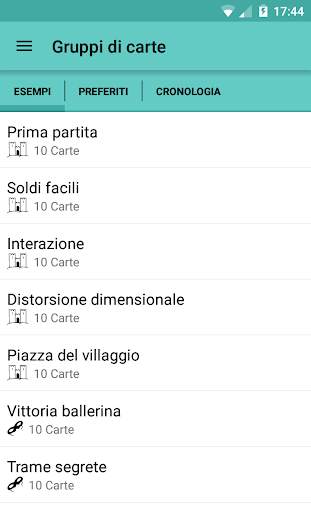 Selettore carte Dominion screenshot 3