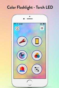 Color Flashlight on Call & SMS : Torch LED Flash screenshot 2