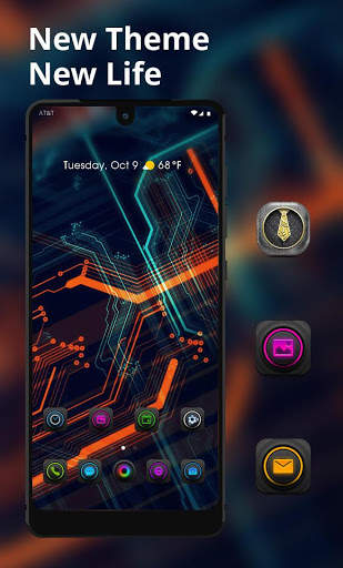 Tech tema Teknolohiya chip Jio telepono 3 screenshot 1