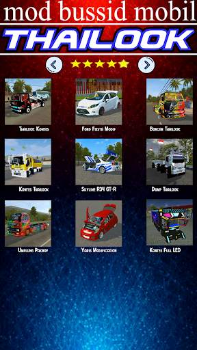 Mod Bussid Mobil Thailook screenshot 4