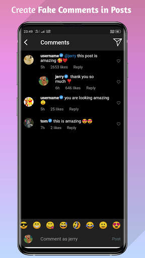 Dummy App - Fake Chats Post Profile Story Prank screenshot 2