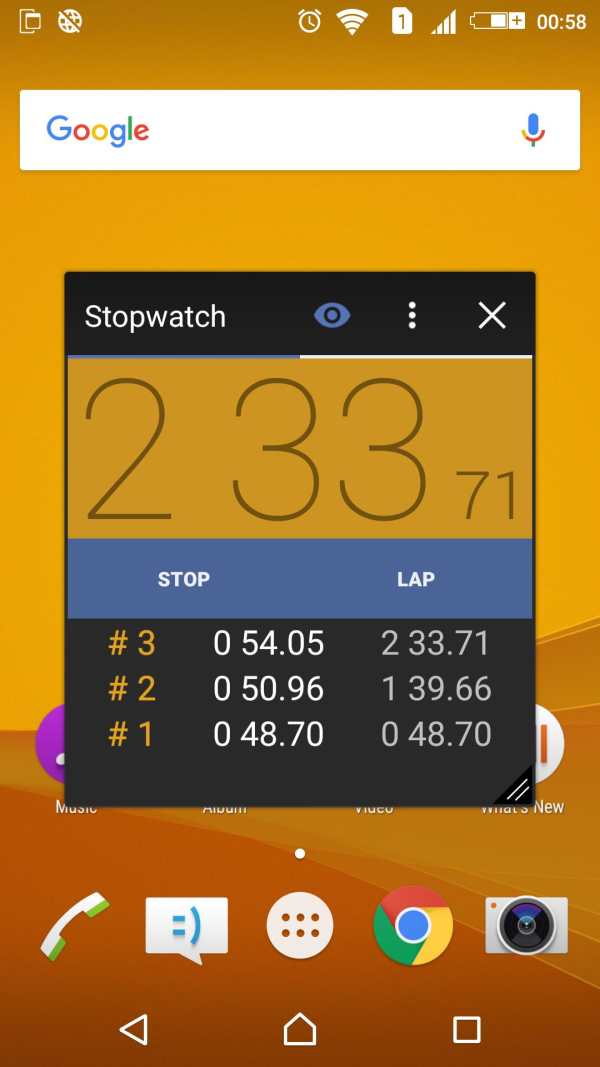 Stopwatch Lite Small App screenshot 4