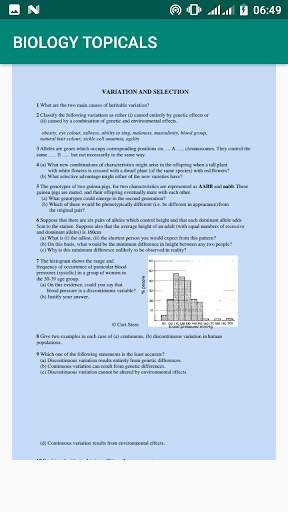 Biology K.c.s.e Topical Revisions screenshot 5