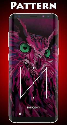 Owl Lock Screen & Wallpaper 4 تصوير الشاشة