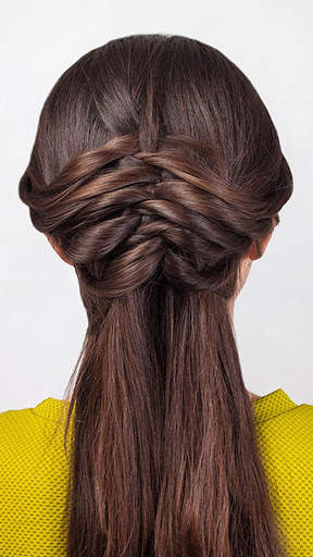 Hairstyles step by step screenshot 5
