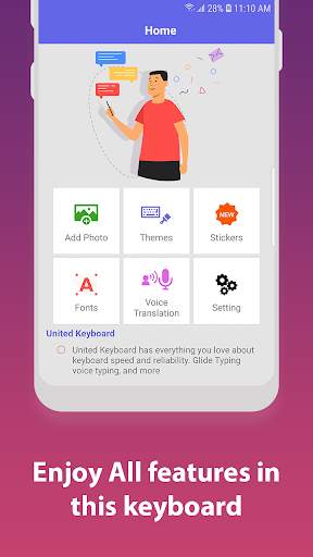Indonesian Keyboard for Android with Emoji Keypad screenshot 3
