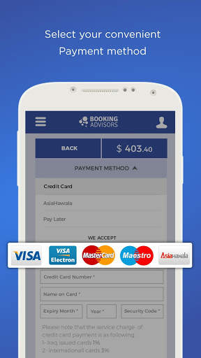 Booking Advisors screenshot 4