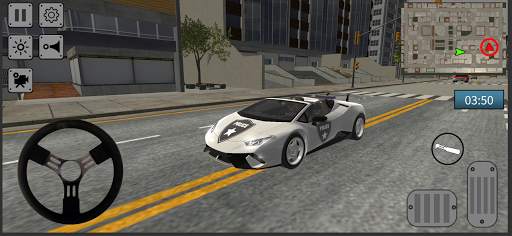Police Car Thief Chase City in screenshot 2