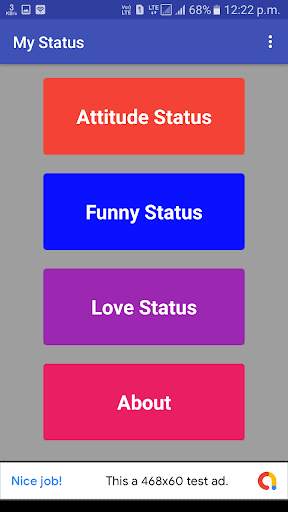 My All Status App स्क्रीनशॉट 1